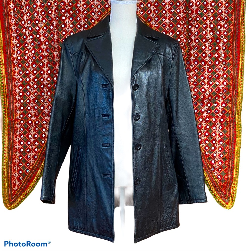 💝 Pelle Studio Wilsons Leather Jacket Medium Black